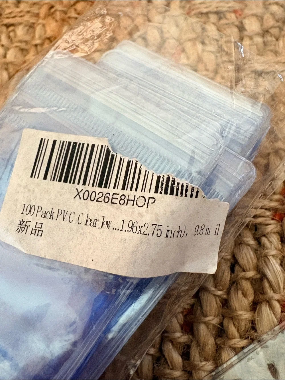 Clear Plastic Small Jewelry Storage Bags (Pack) - Transparent